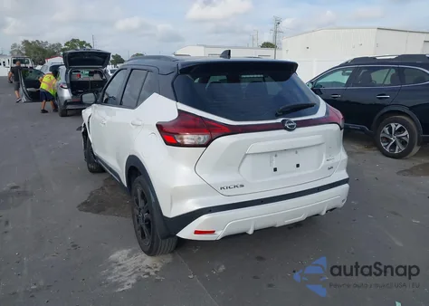 2023 Nissan Kicks Sr Xtronic Cvt z USA, uszkodzony, nr VIN 3N1CP5DV5PL529505
